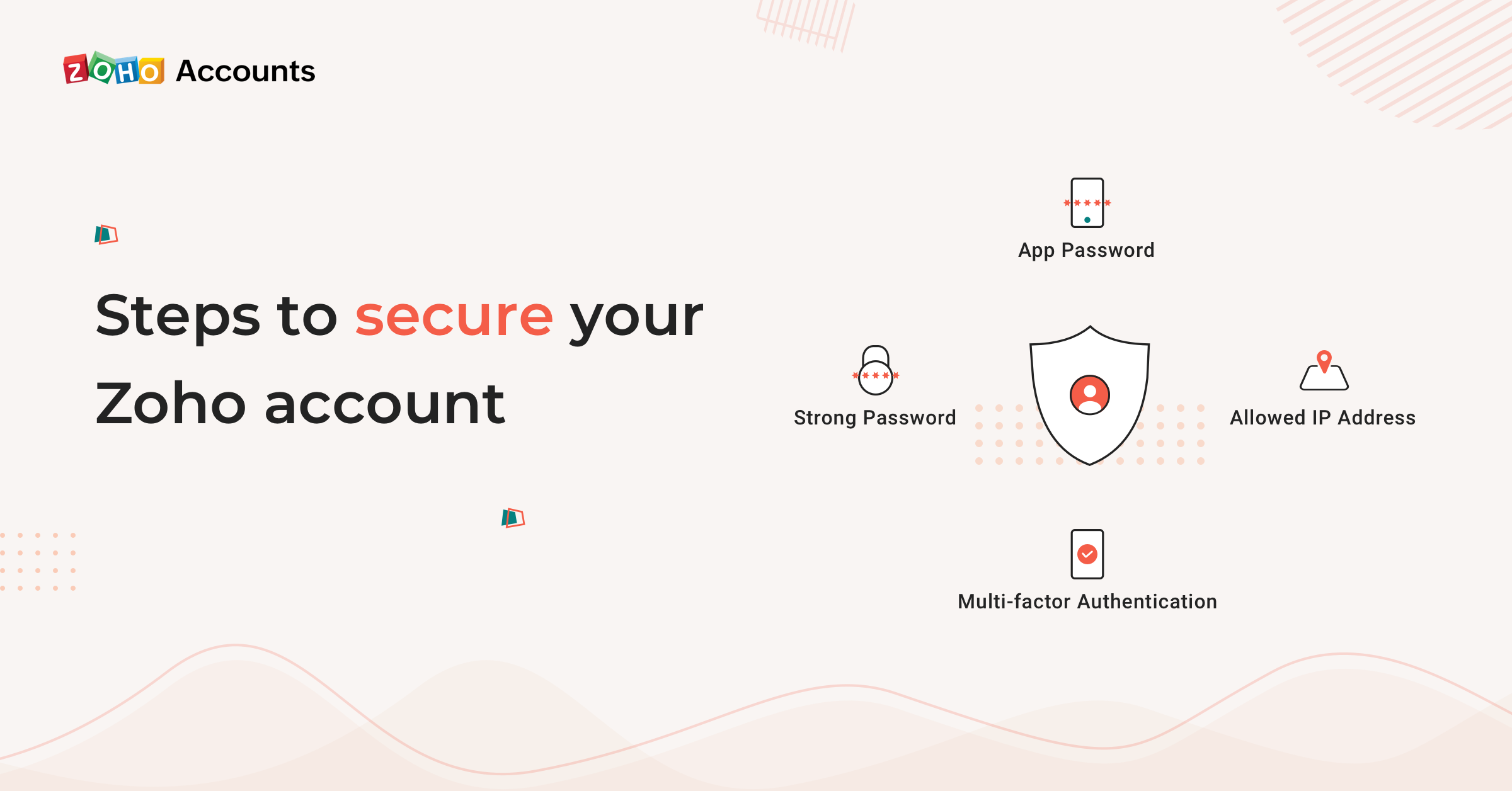 Steps to secure your Zoho Account