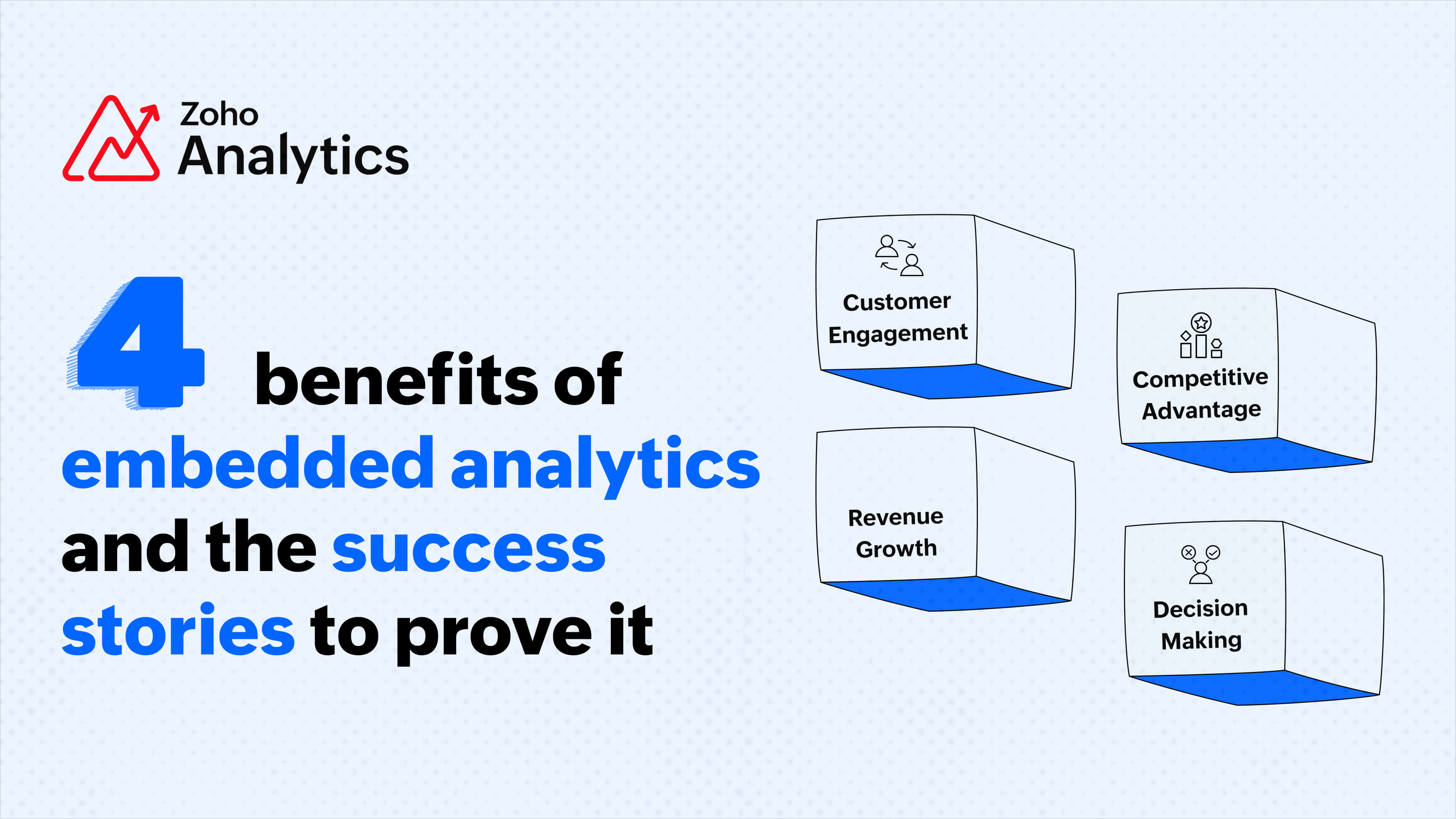 Top 4 benefits of embedded analytics Top 4 benefits of embedded analytics