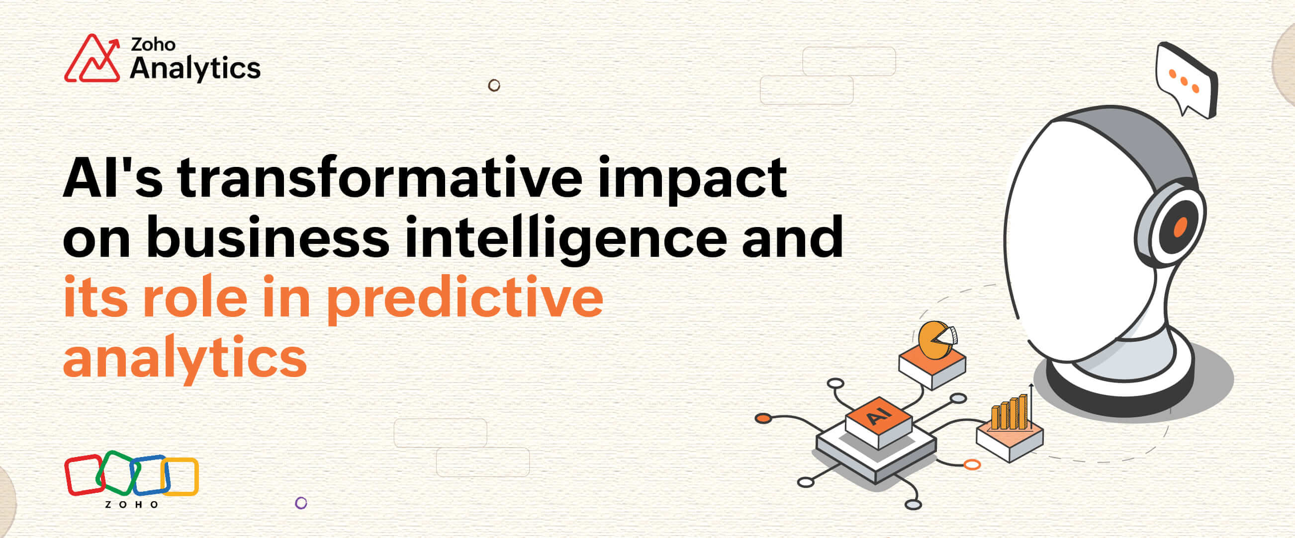 AI's transformative impact on business intelligence and its role in predictive analytics