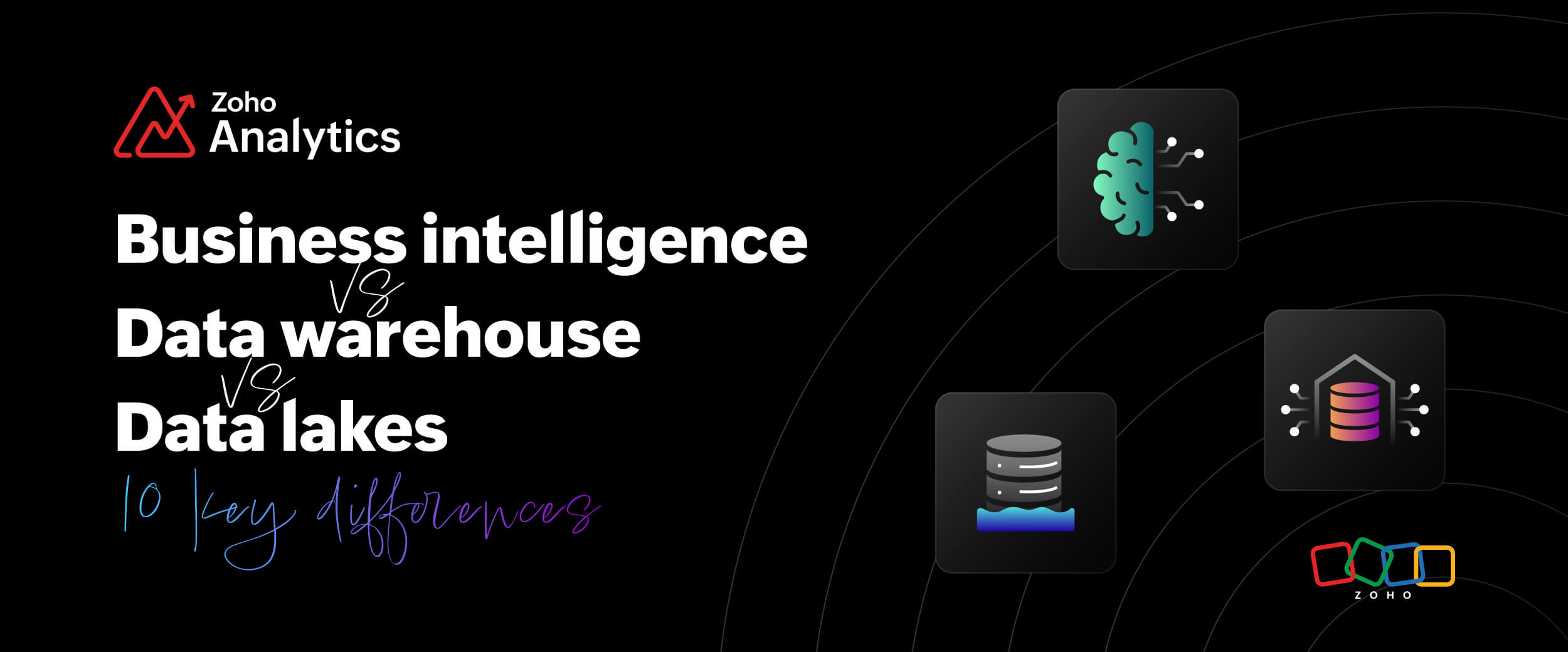 Business intelligence vs. data warehouses vs. data lakes: 10 key differences