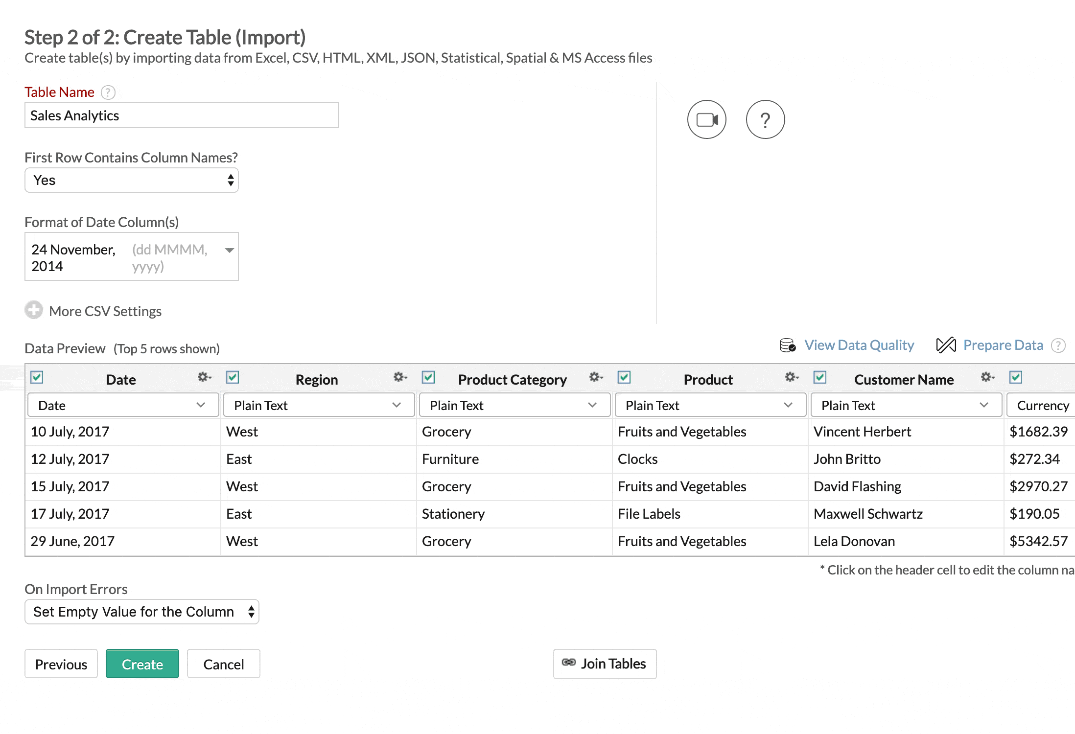 Analytics software natively connected to Microsoft Excel