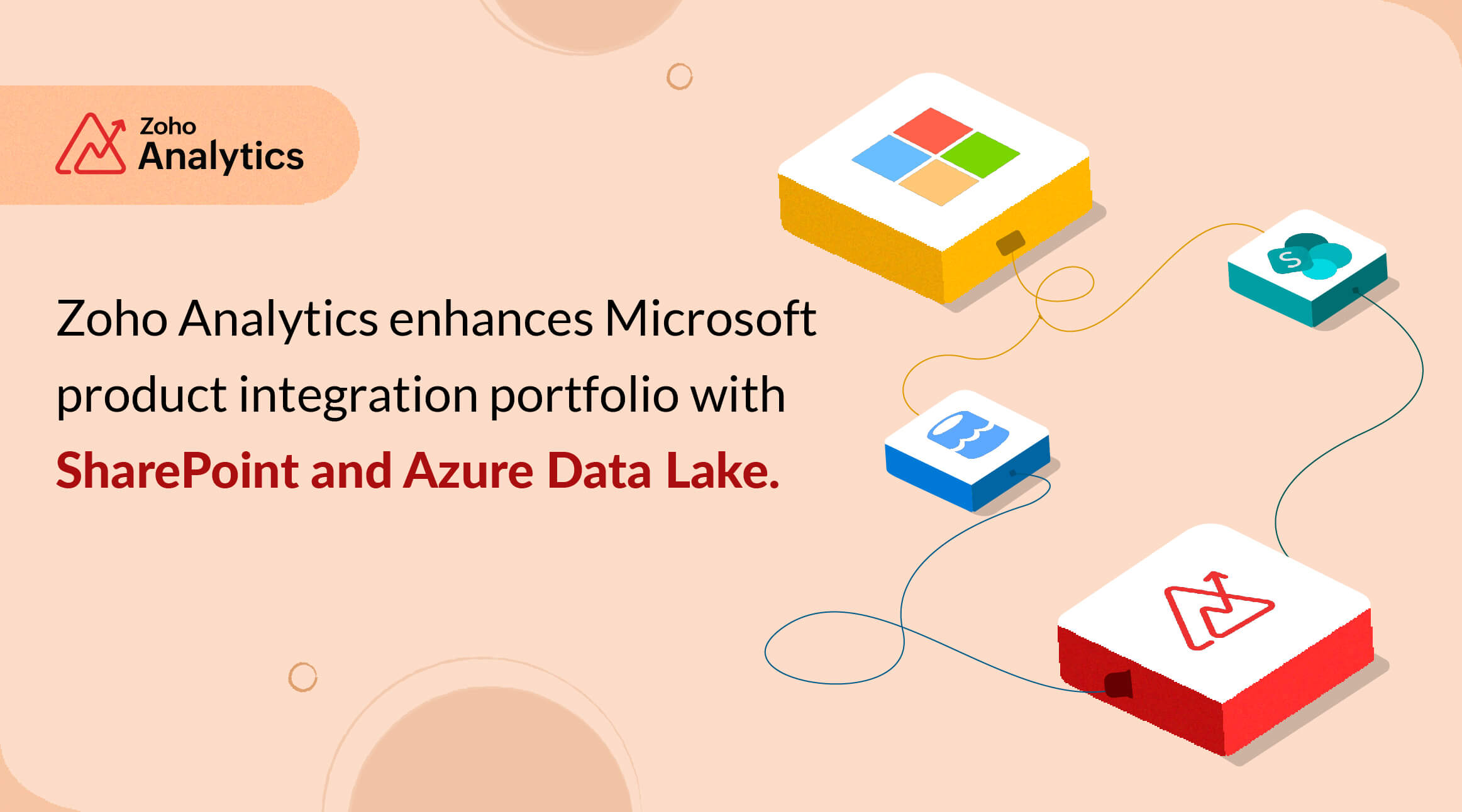 Zoho Analytics enhances Microsoft product integration portfolio with SharePoint and Azure Data Lake