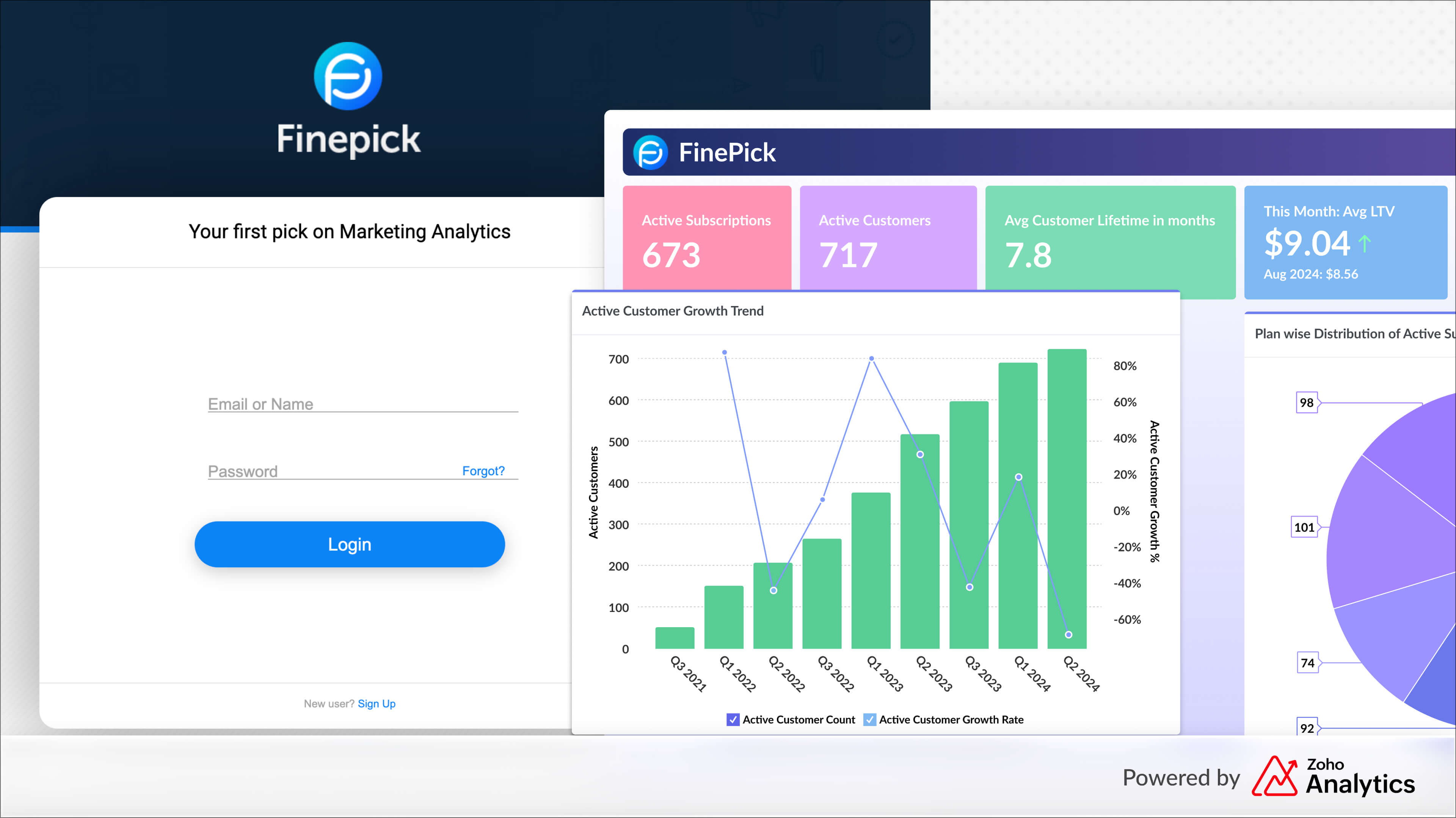 Standalone White Label Analytics Portal