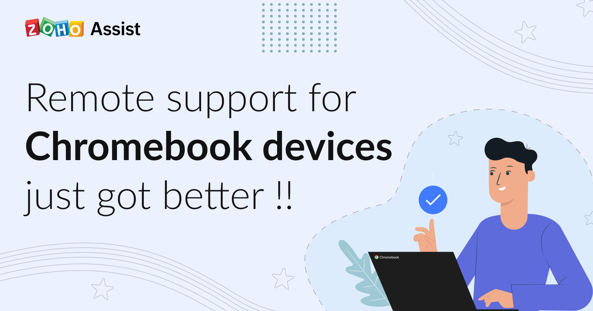Zoho Assist Remote Control for Chromebook Devices: Quick and Easy