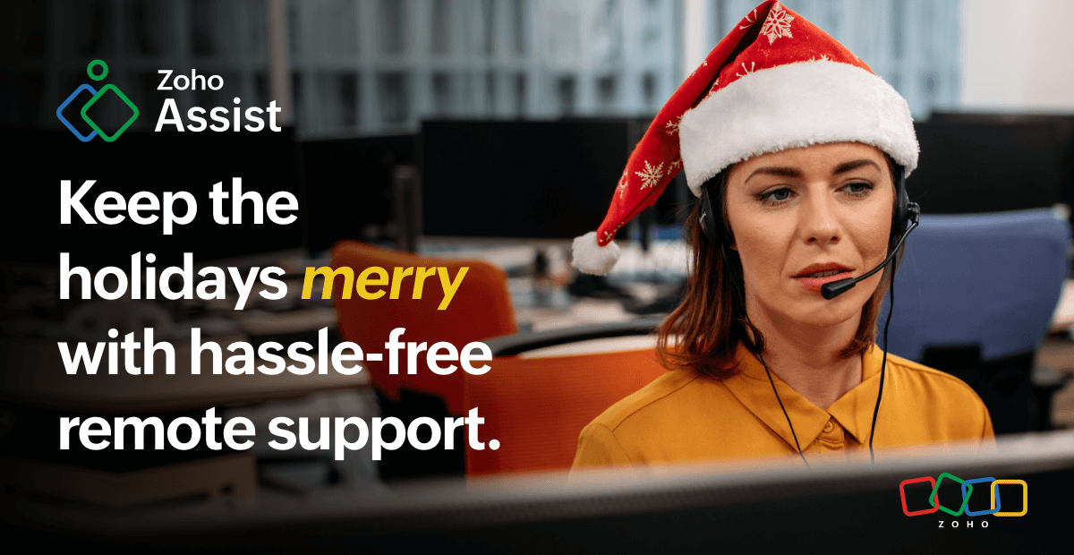 How remote support can make your Christmas stress-free