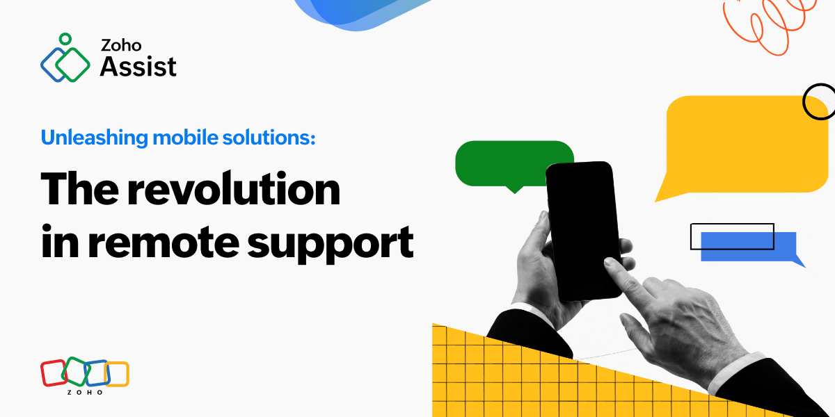 Remote support, now in your pocket : Unlock the efficiency of on-the-go solutions.