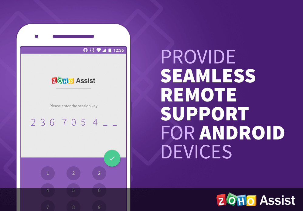 Support android devices remotely