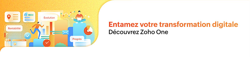 Démarrez avec Zoho One