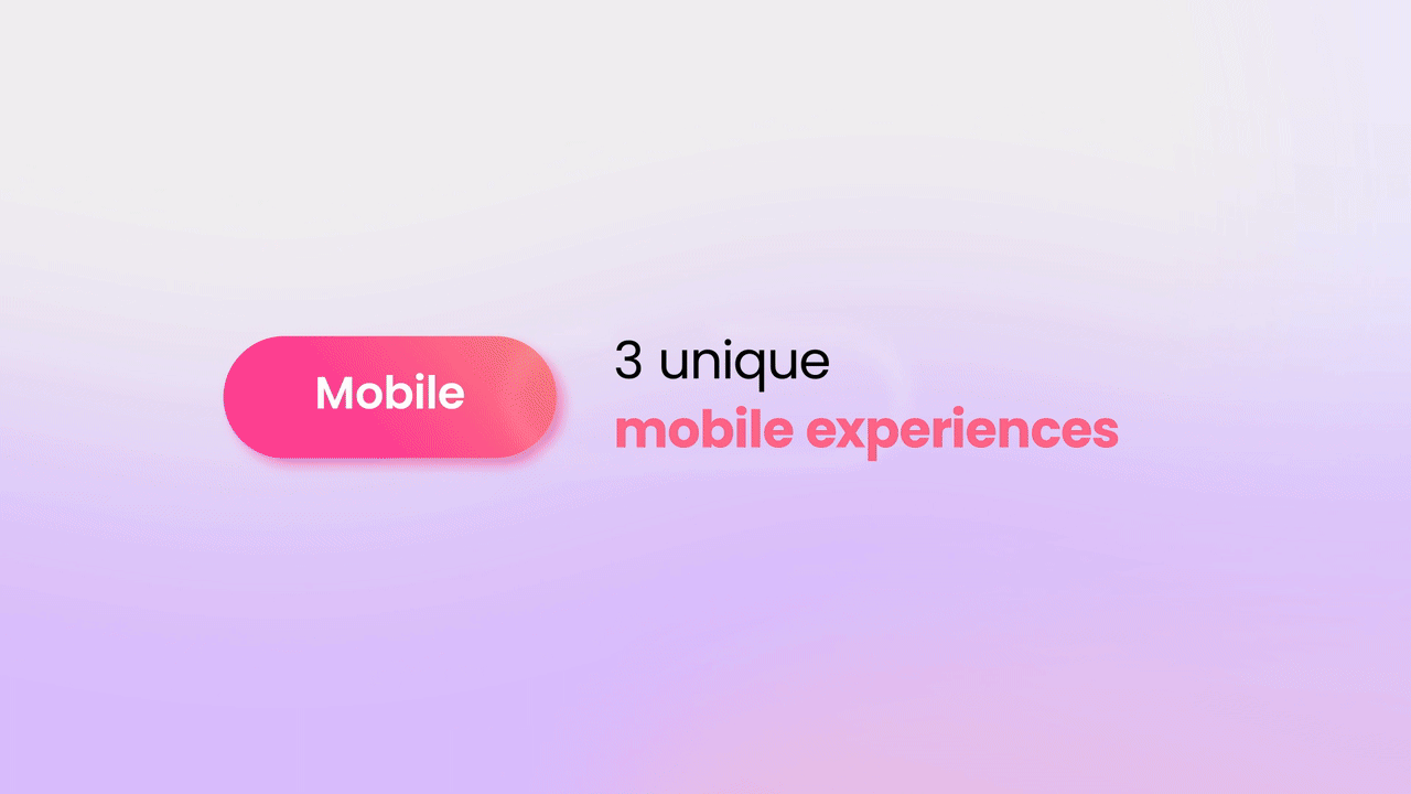 Zoho Backstage mobile app experiences