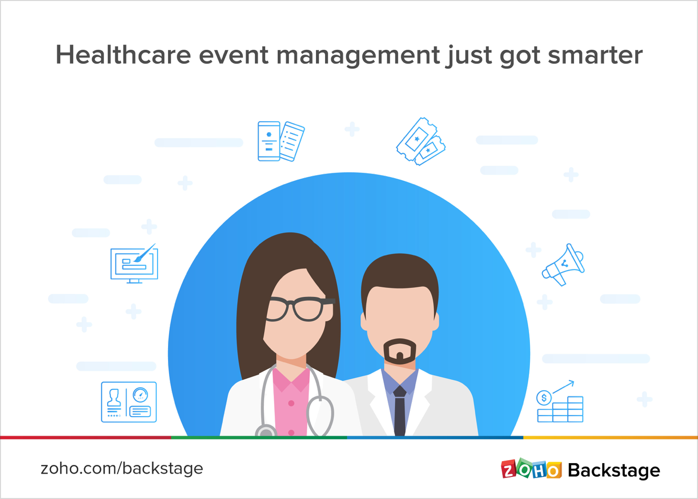 How Zoho Backstage can help you manage your healthcare events 