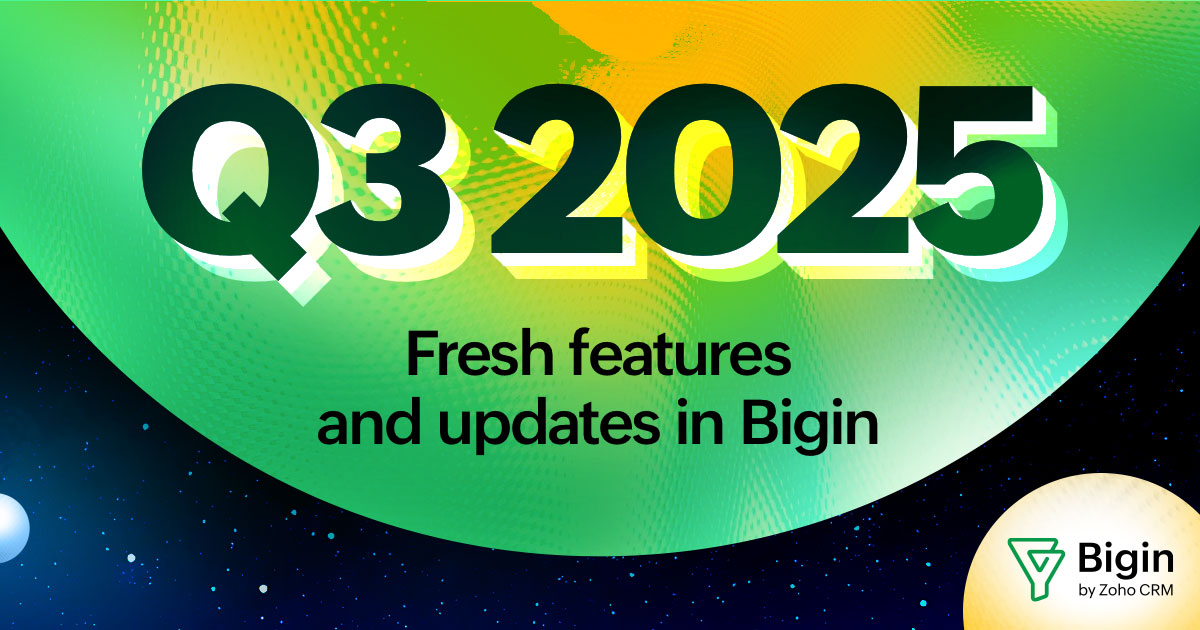 Bigin Q3 Updates 2025