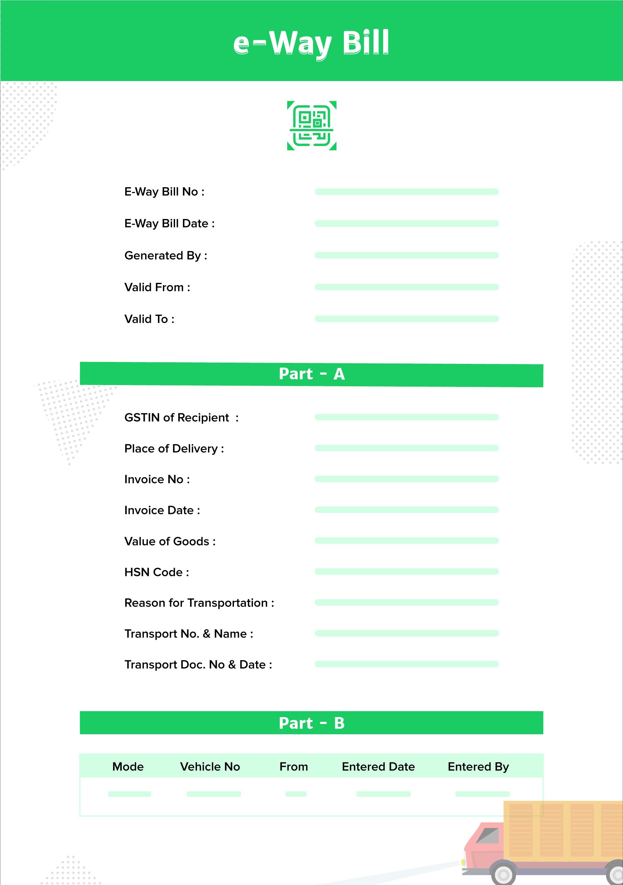 e-Way Bill details