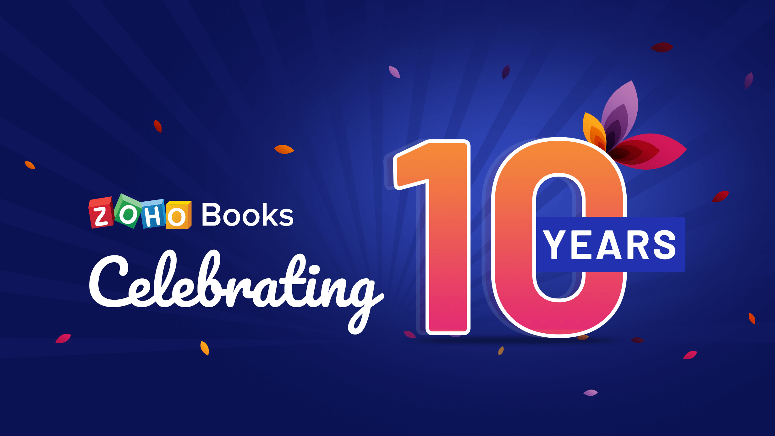 Zoho Books turns 10