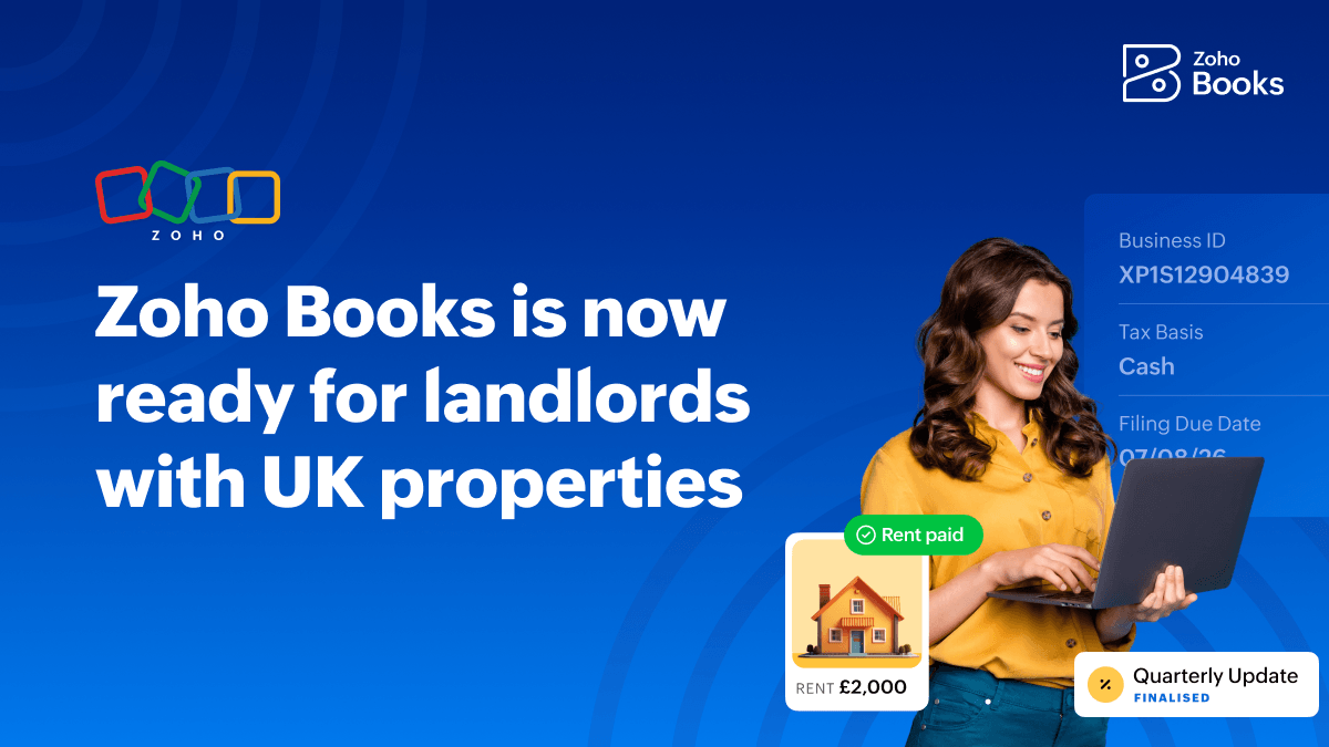 Zoho Books introduces the Landlords edition in the UK