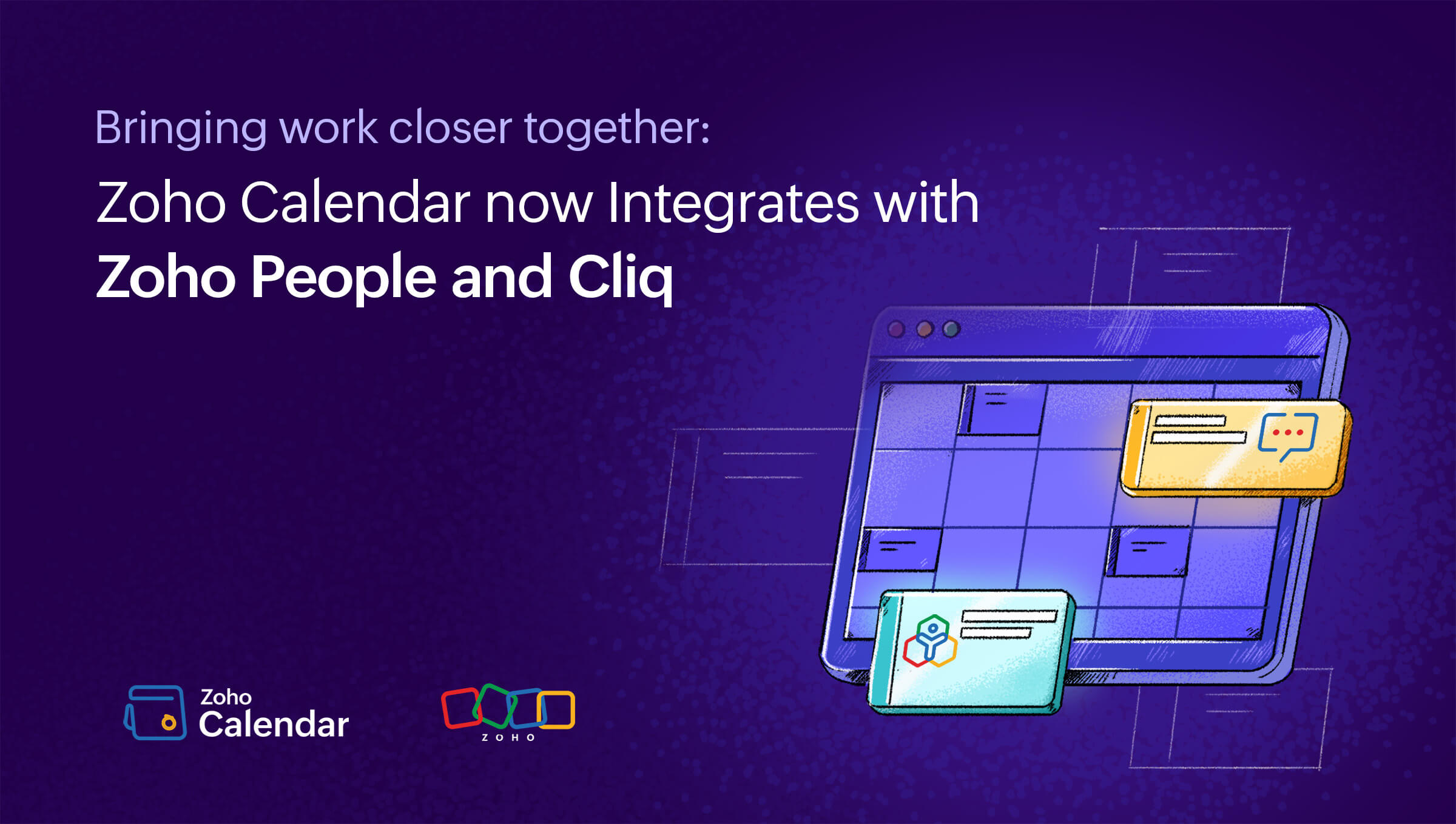 Zoho-people-cliq-integration-with-calendar