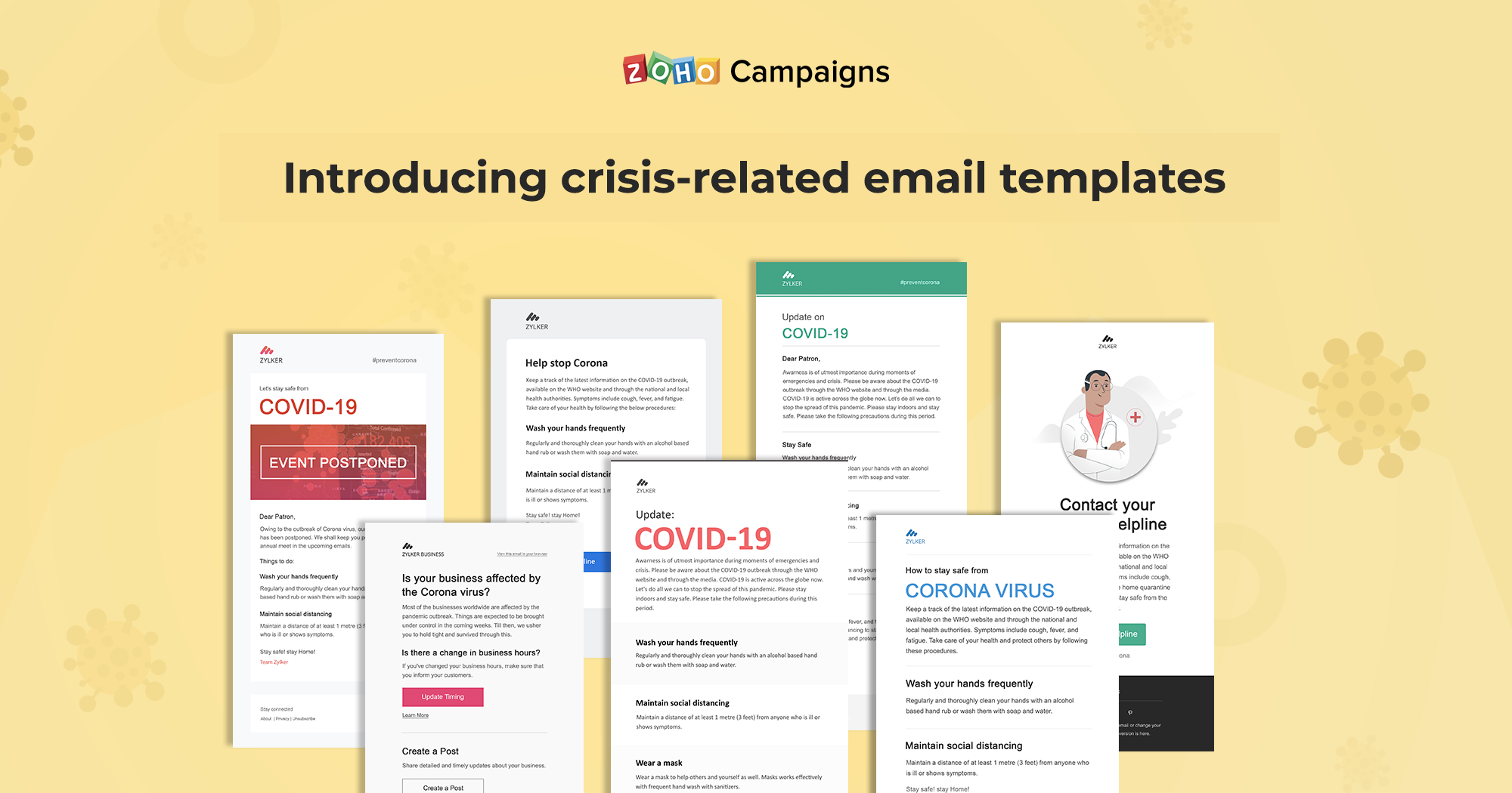 COVID-19 corona virus email marketing crisis management