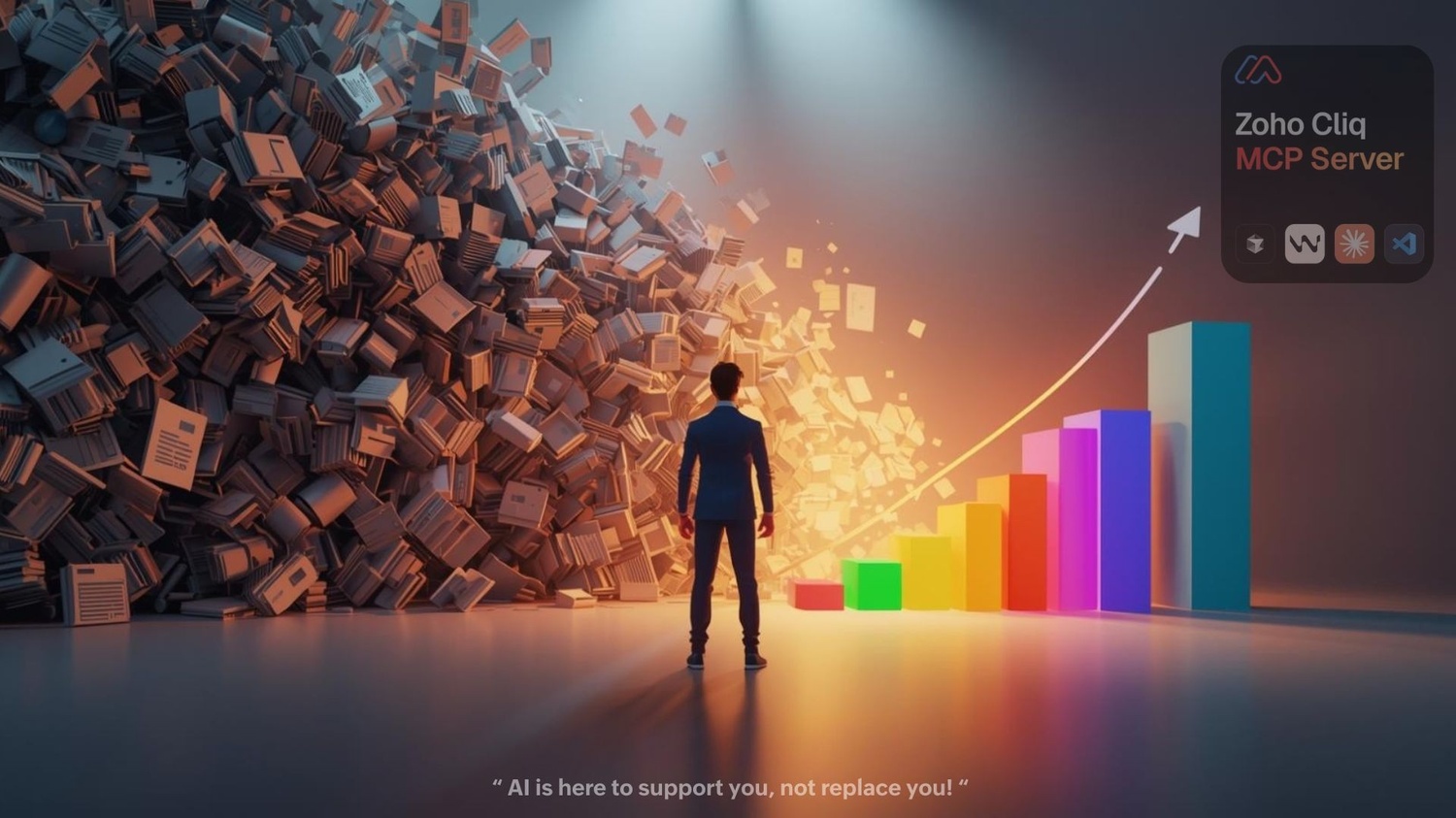 AI is here to support you, not replace you in Zoho Cliq MCP 