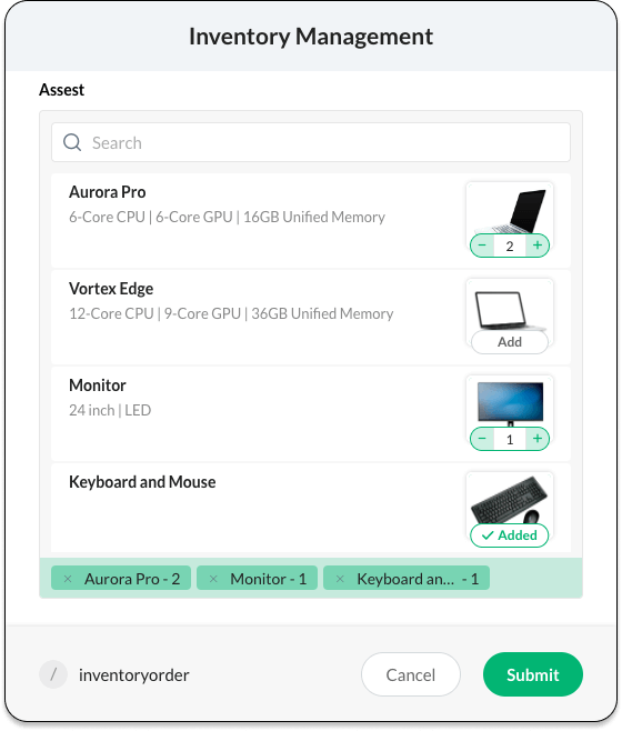 catalogues-forms-zoho-cliq