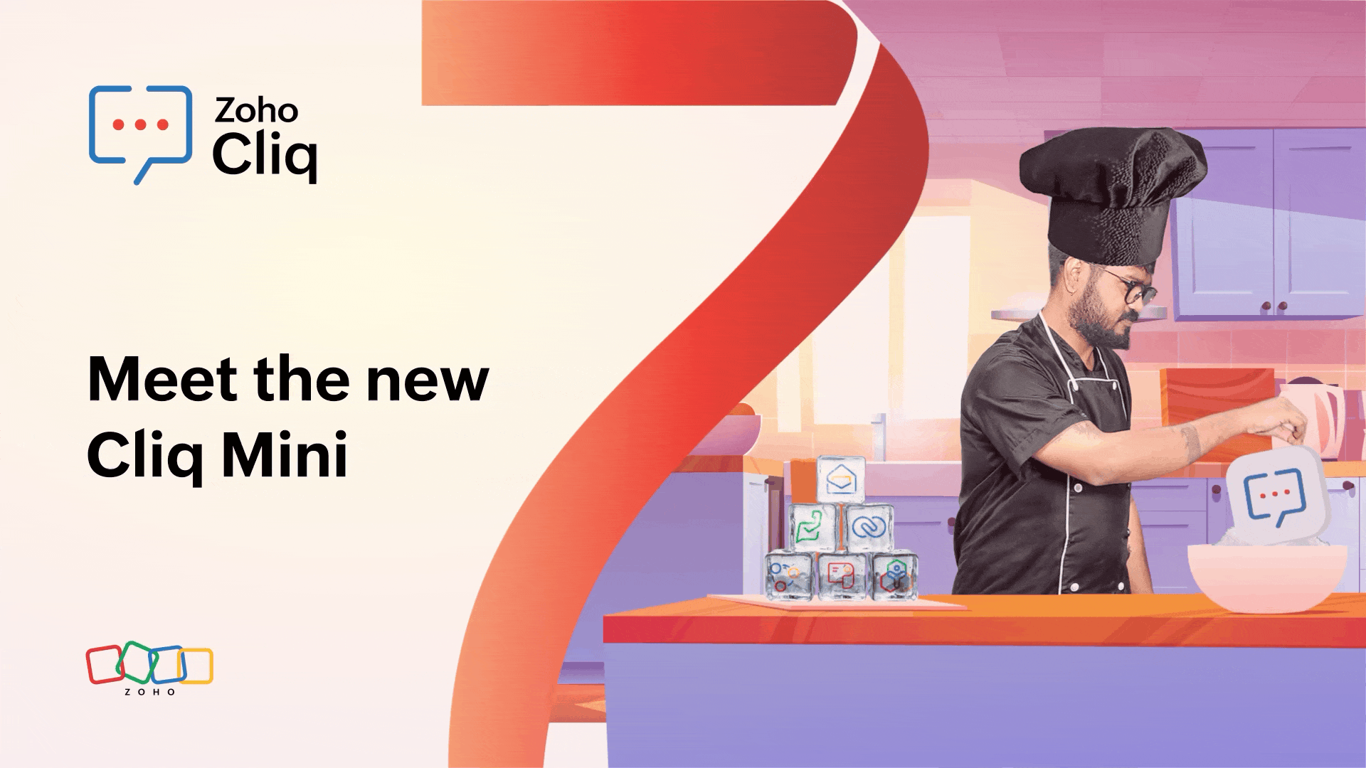 Meet the new Cliq Mini: Communication that stays with you across Zoho apps