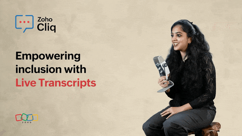 AI at work: Experience truly inclusive meetings with live transcripts