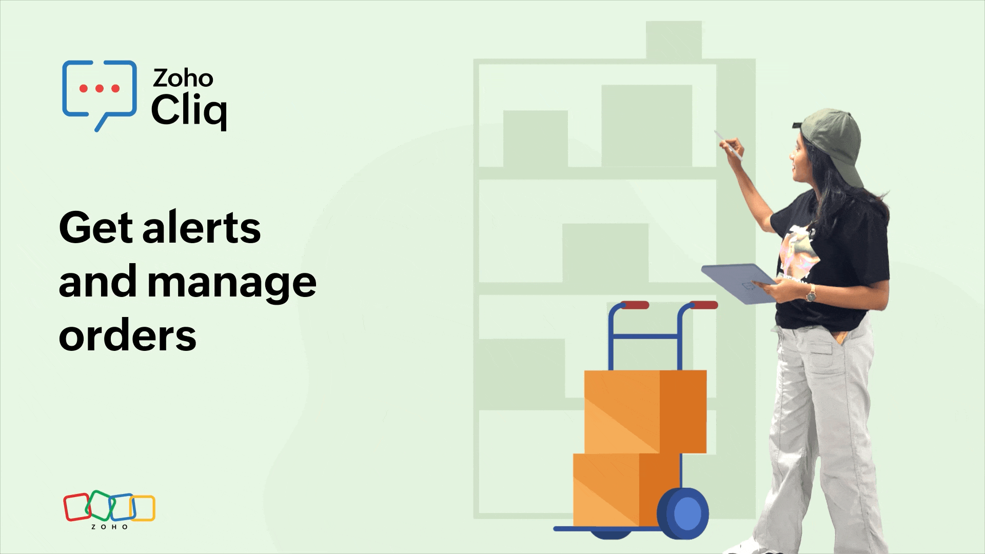 From orders to alerts with Zoho Inventory and Zoho Cliq integration