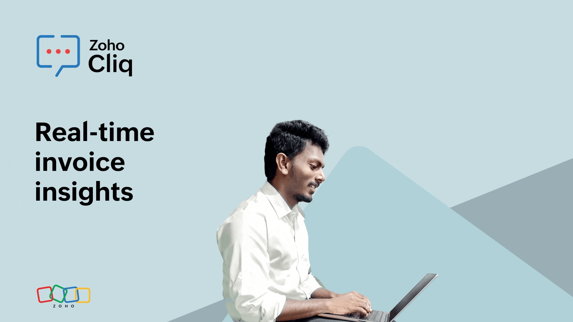 Instant invoice insights with Zoho Cliq and Zoho Invoice