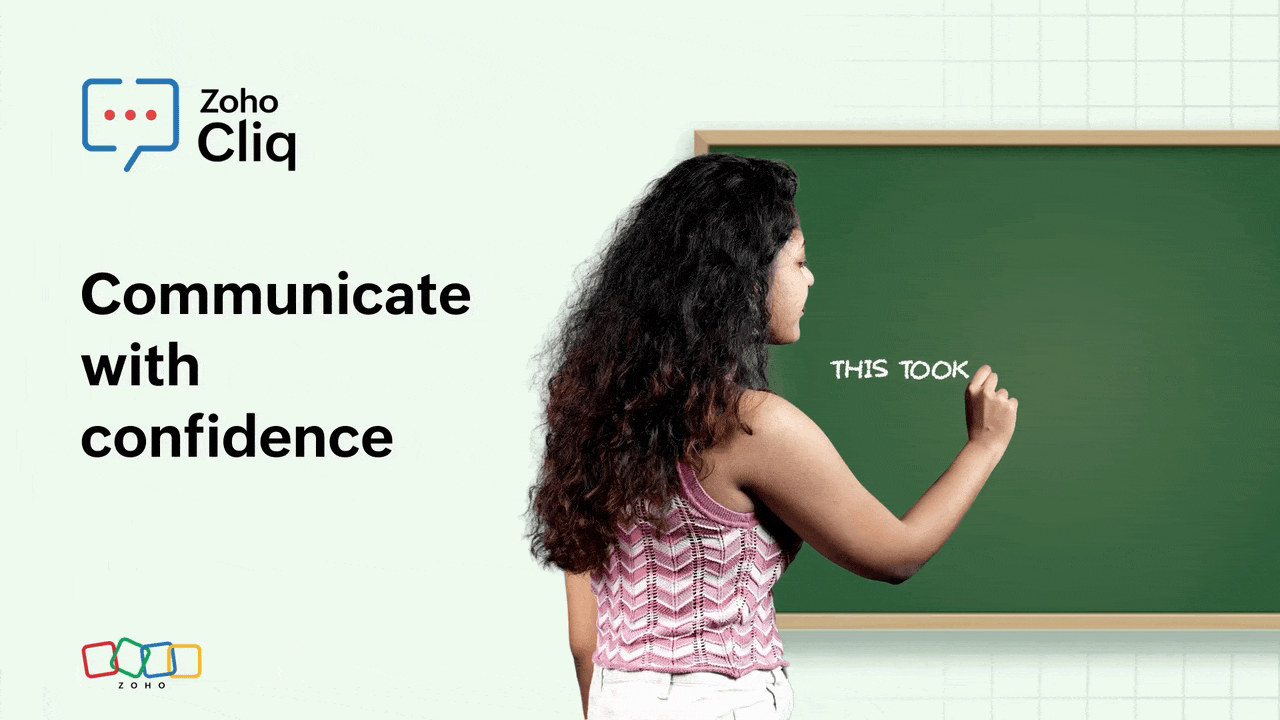 Leveraging the AI writing assistant in Zoho Cliq 