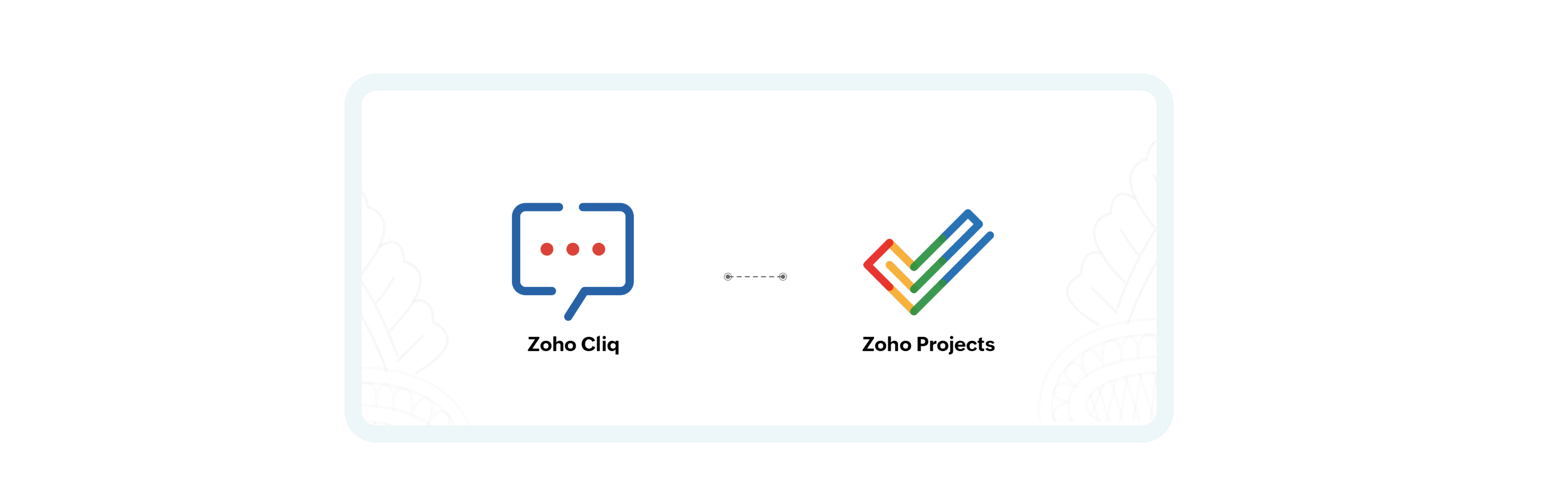 Zoho Cliq's integration with the Zoho Projects keeps your team updated in real-time and collaborate better.