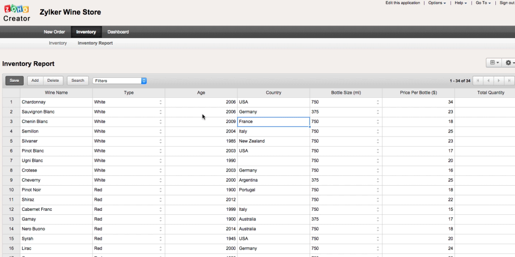 Work Effortlessly: Spreadsheet View in Zoho Creator