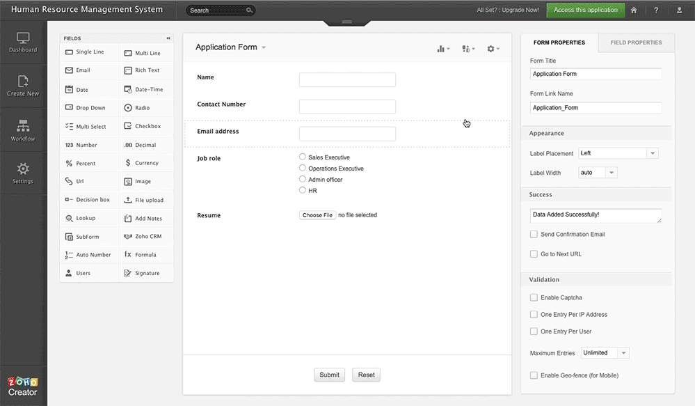 Geofencing Setup