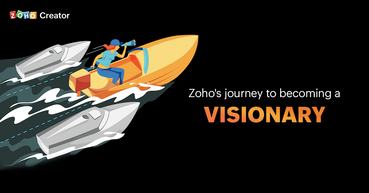 Zoho Positioned as Visionary in Gartner Magic Quadrant for Enterprise Low-Code Application Platforms, 2020