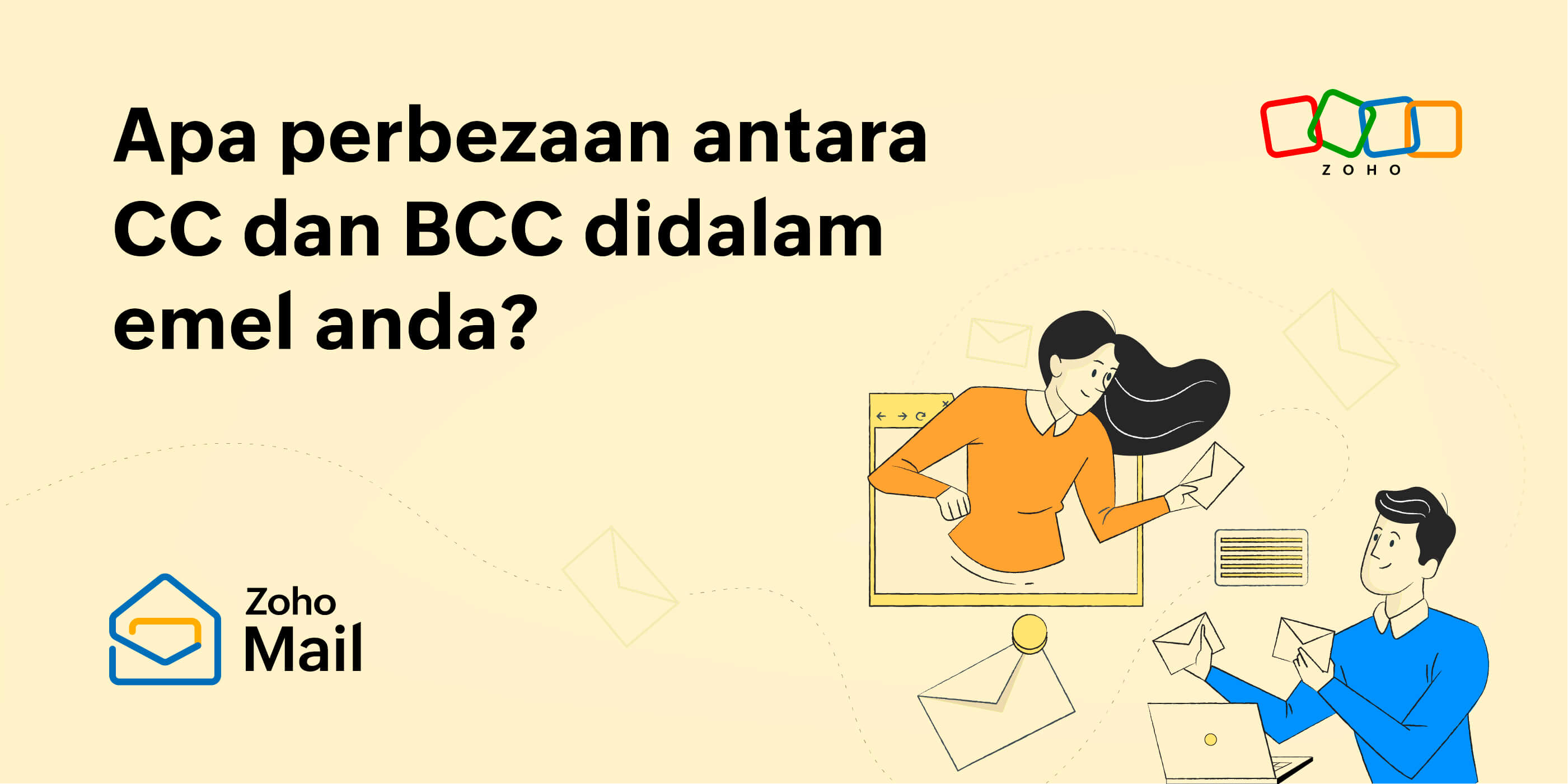 Apa Perbezaan antara CC dan BCC didalam emel anda?