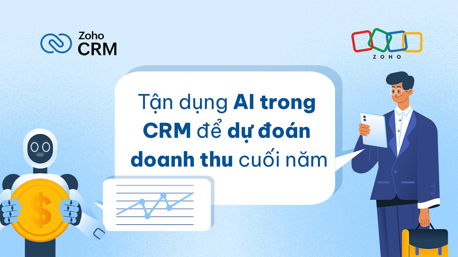 AI trong Zoho CRM