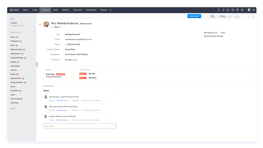 Canvas for Zoho CRM - The industry's first no-code design studio.