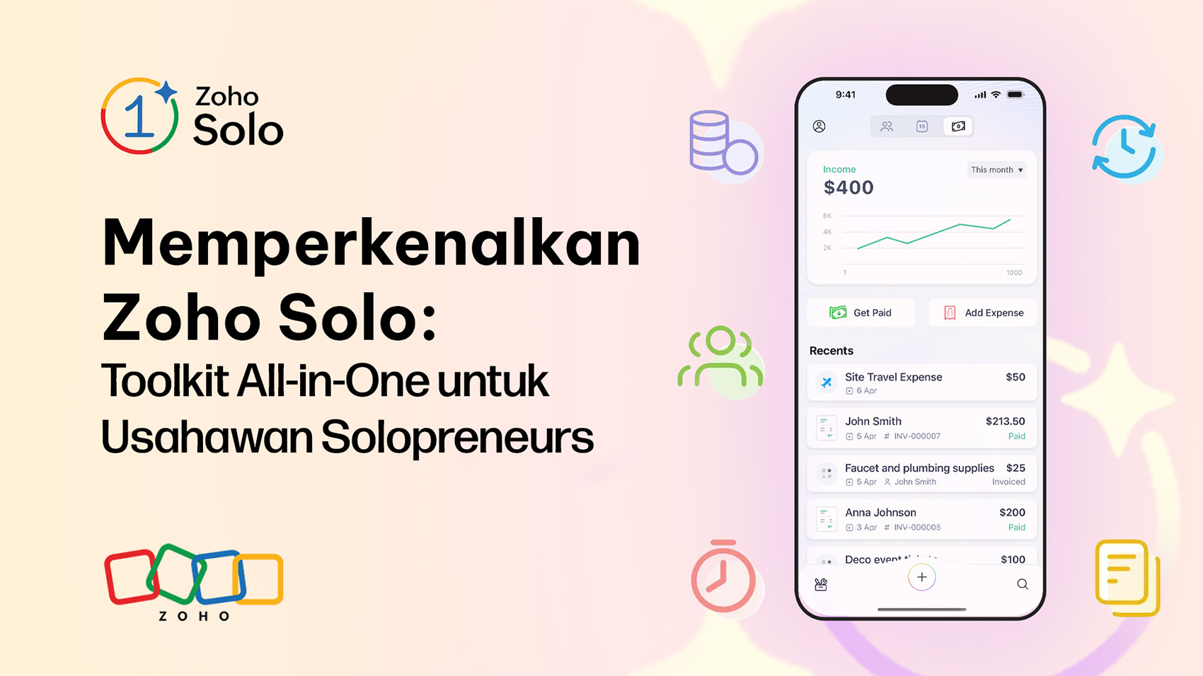 Memperkenalkan Zoho Solo: Toolkit All-in-One untuk Usahawan Solopreneur