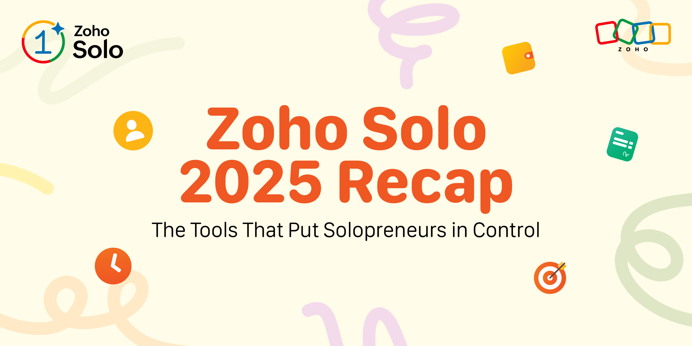 Zoho Solo 2025 recap: The tools that put solopreneurs in control