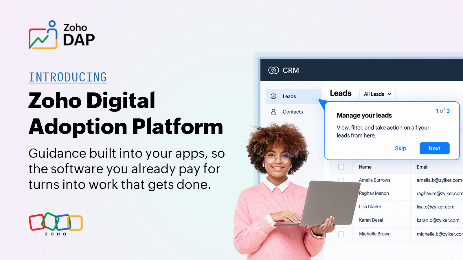 Introducing Zoho DAP