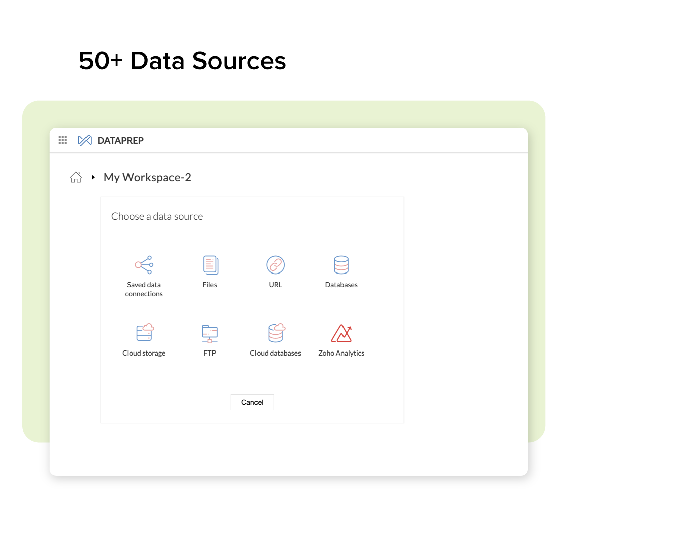 Zoho_DataPrep_Import_Sources