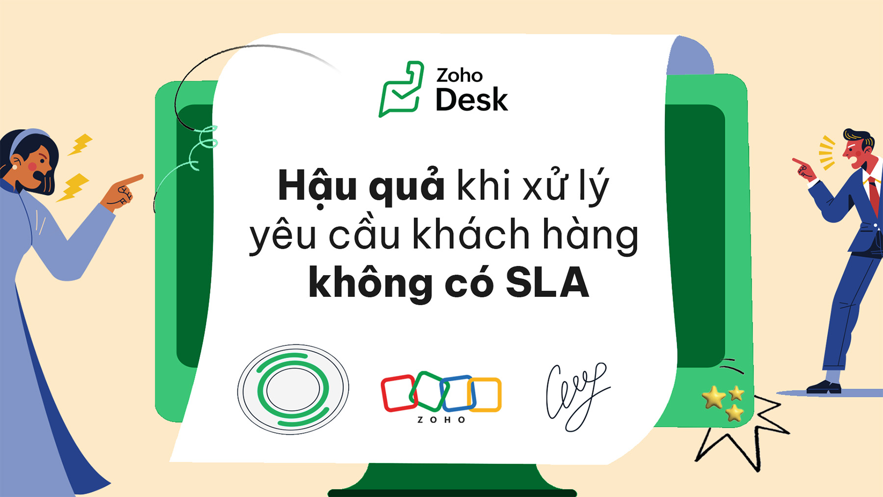Hậu quả khi xử lý yêu cầu khách hàng không có SLA
