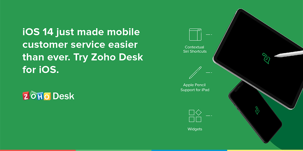 Zoho Desk for iOS 14