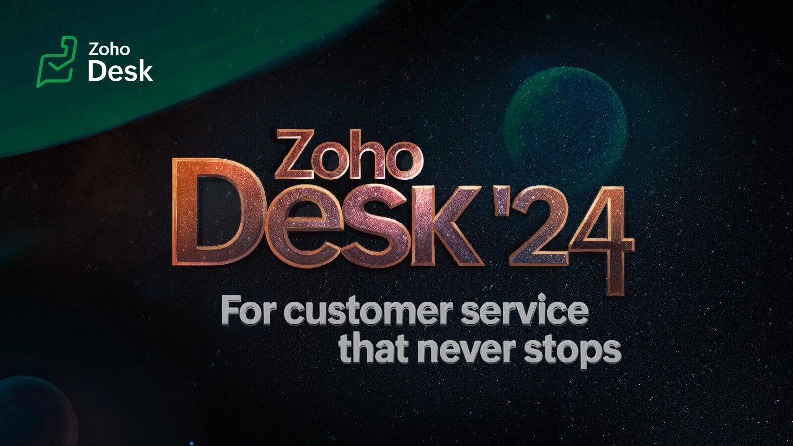 Zoho Desk'24 new features and updates