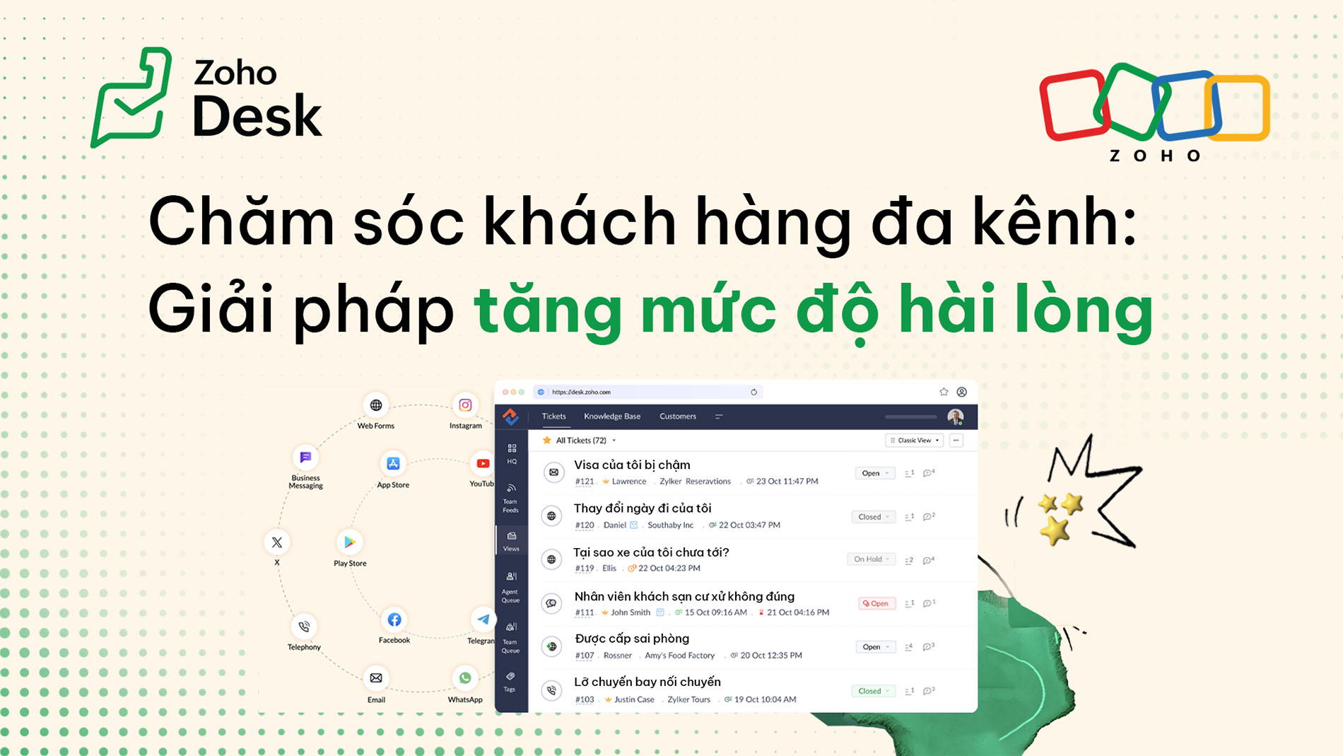Chăm sóc khách hàng đa kênh: Giải pháp tăng mức độ hài lòng