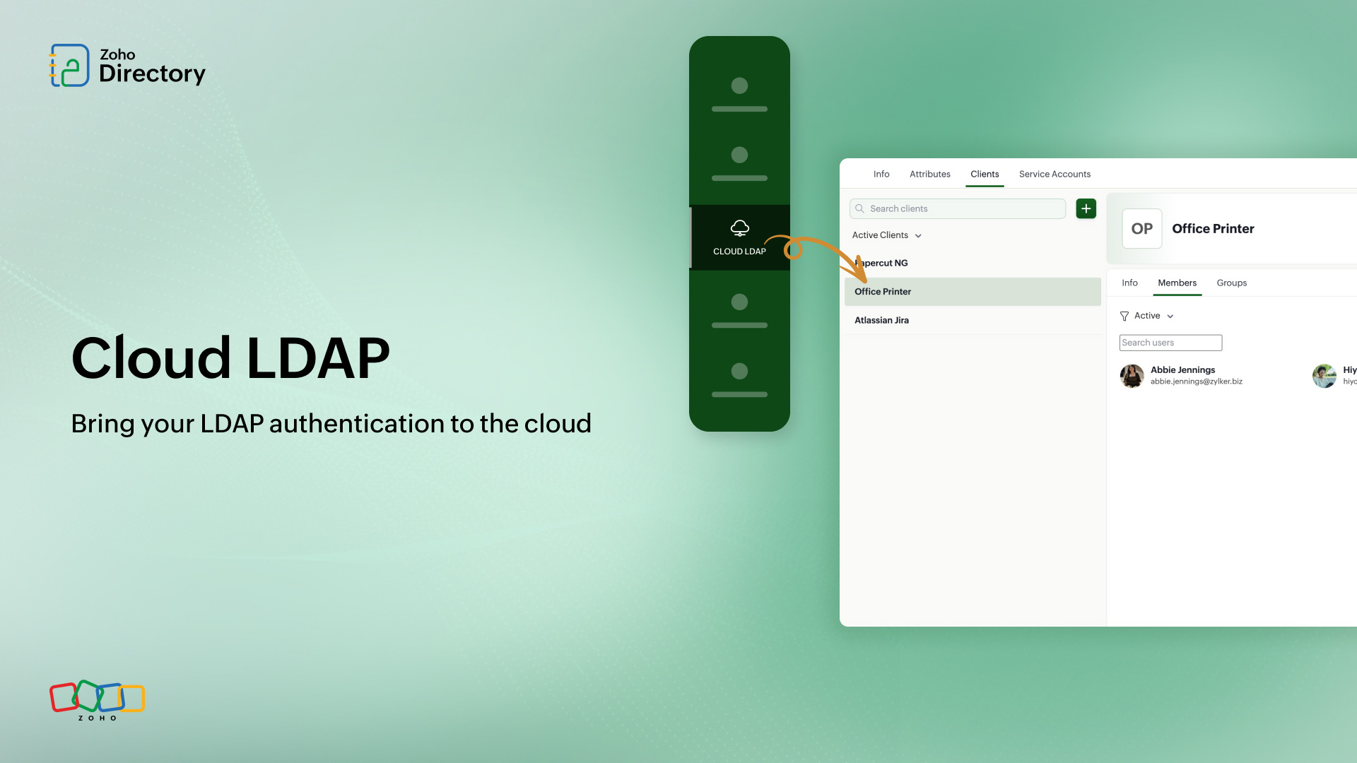 Zoho Directory Cloud LDAP
