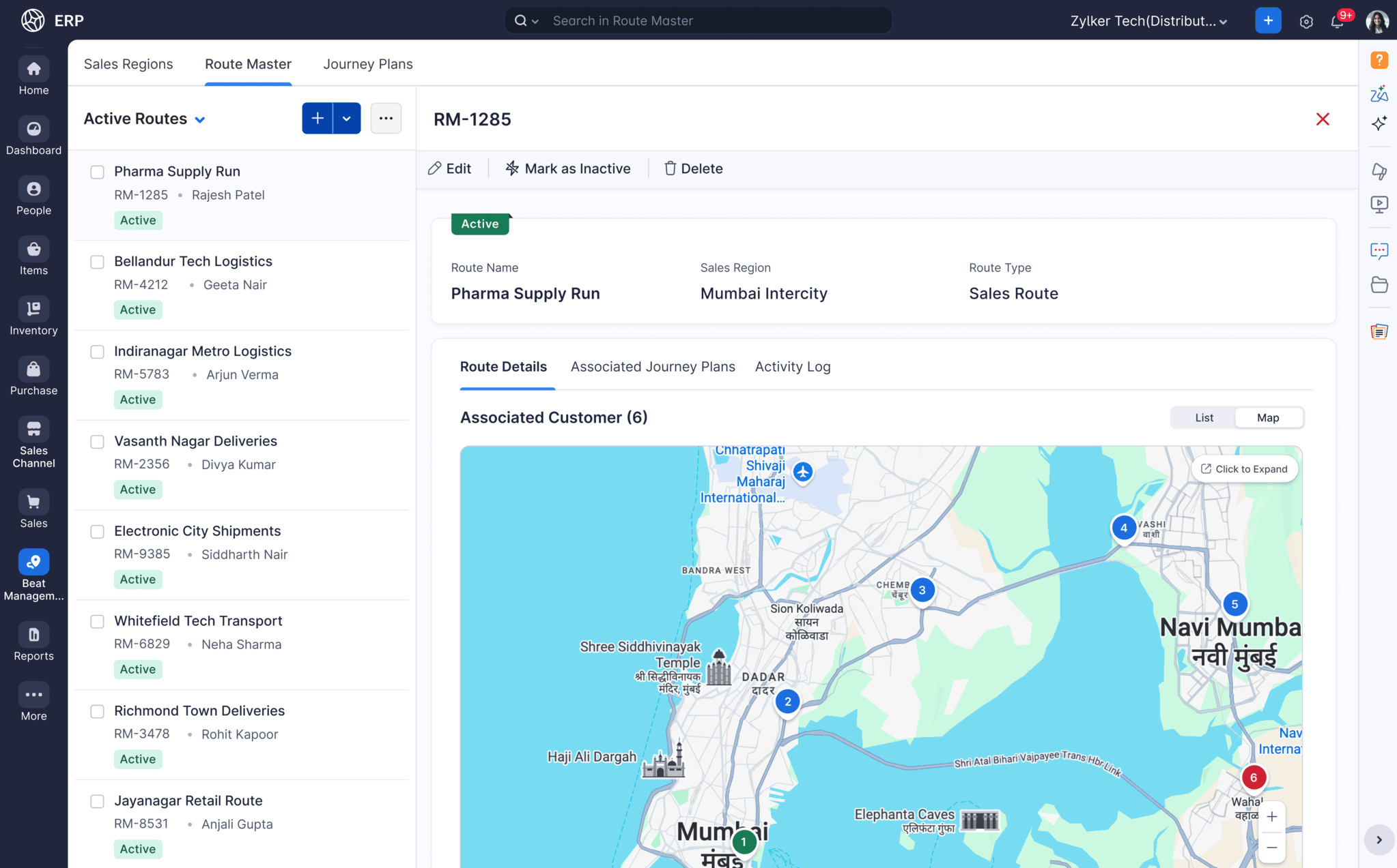 ERP software for distribution