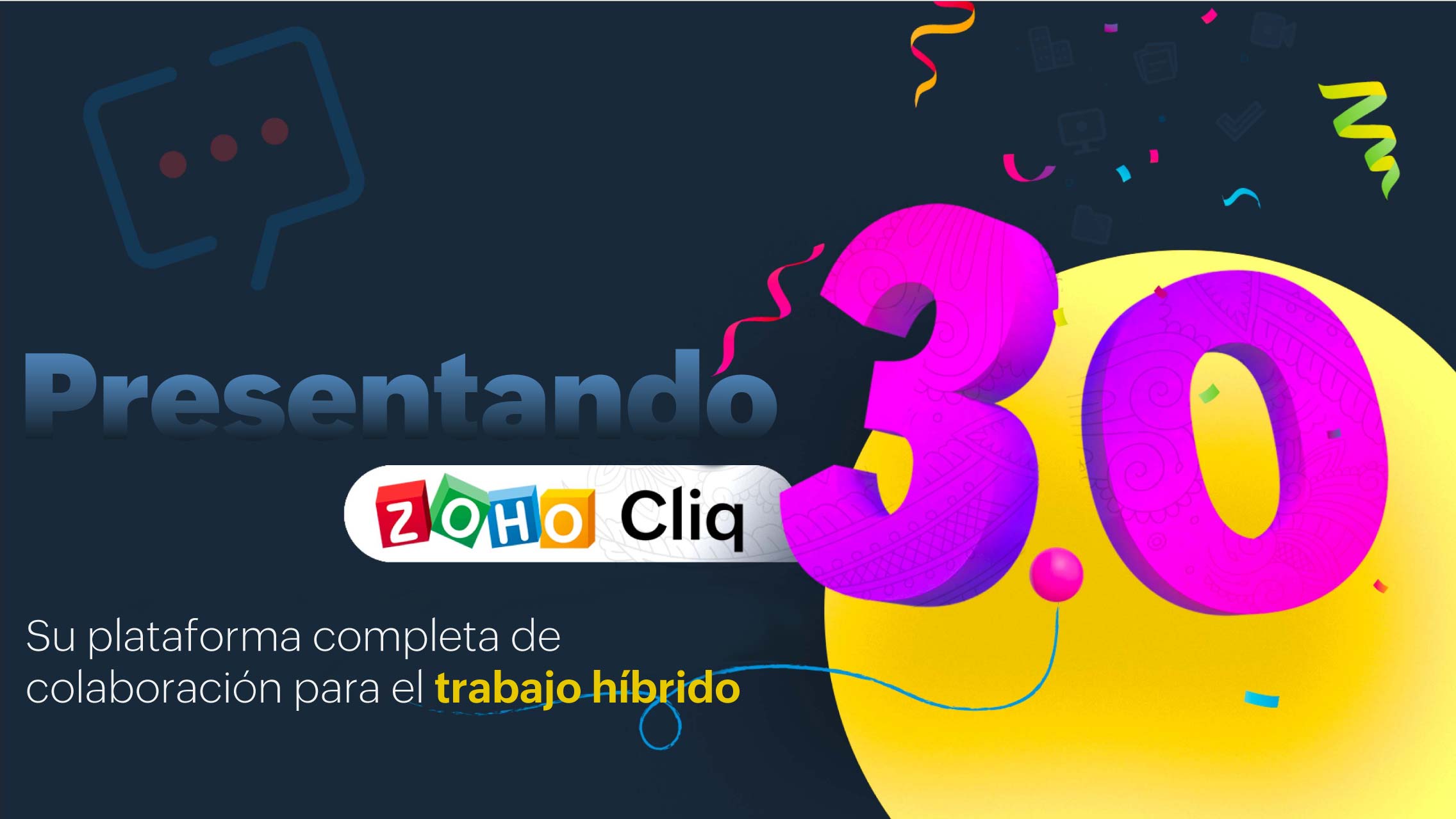 Presentando Zoho Cliq 3.0