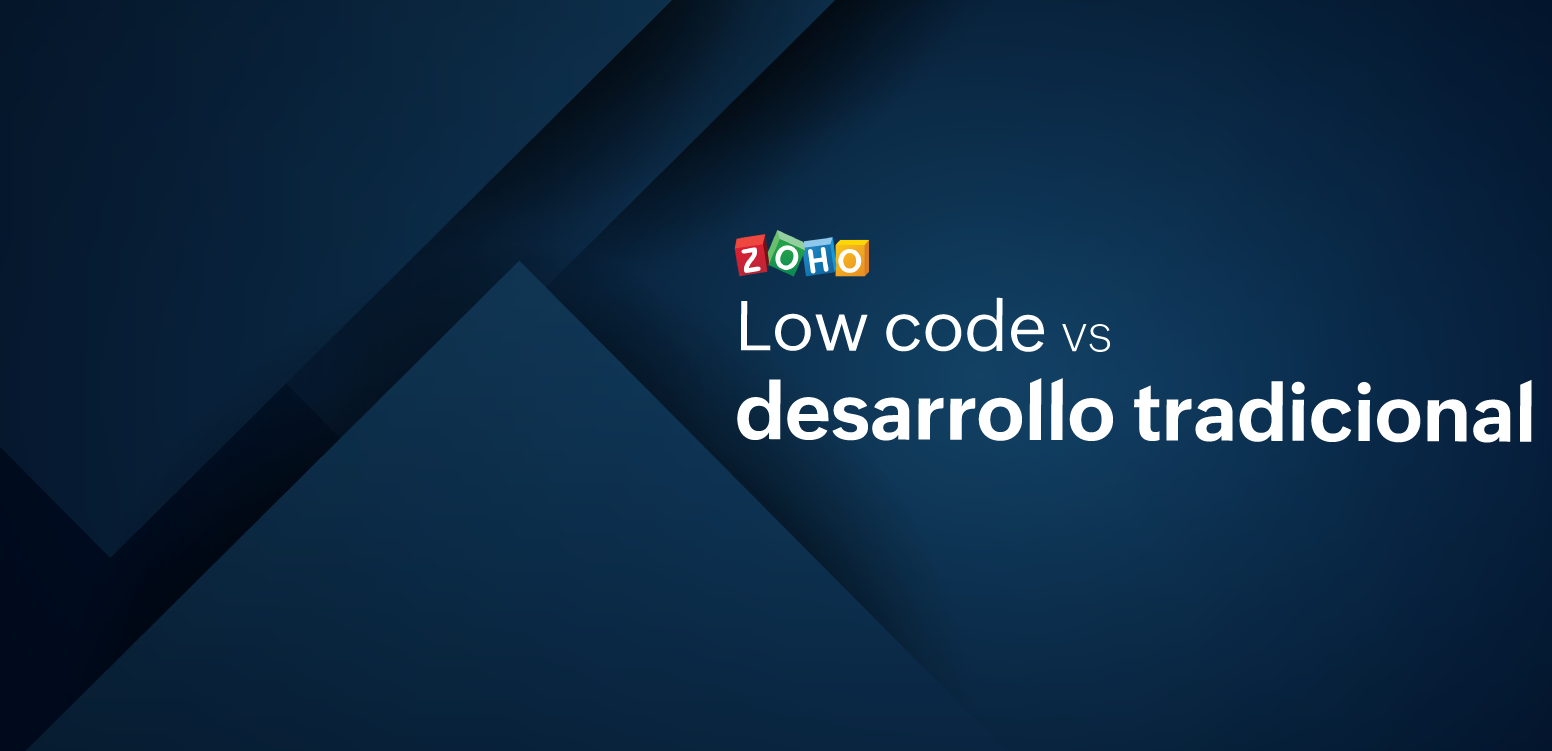 Low code vs desarrollo tradicional