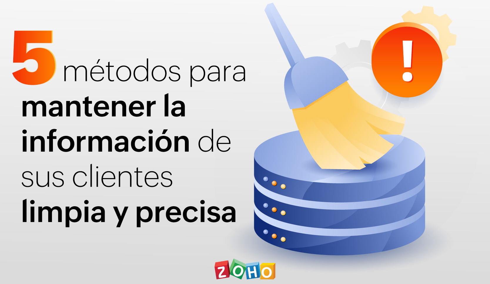 5 formas de mantener información limpia y precisa en su CRM