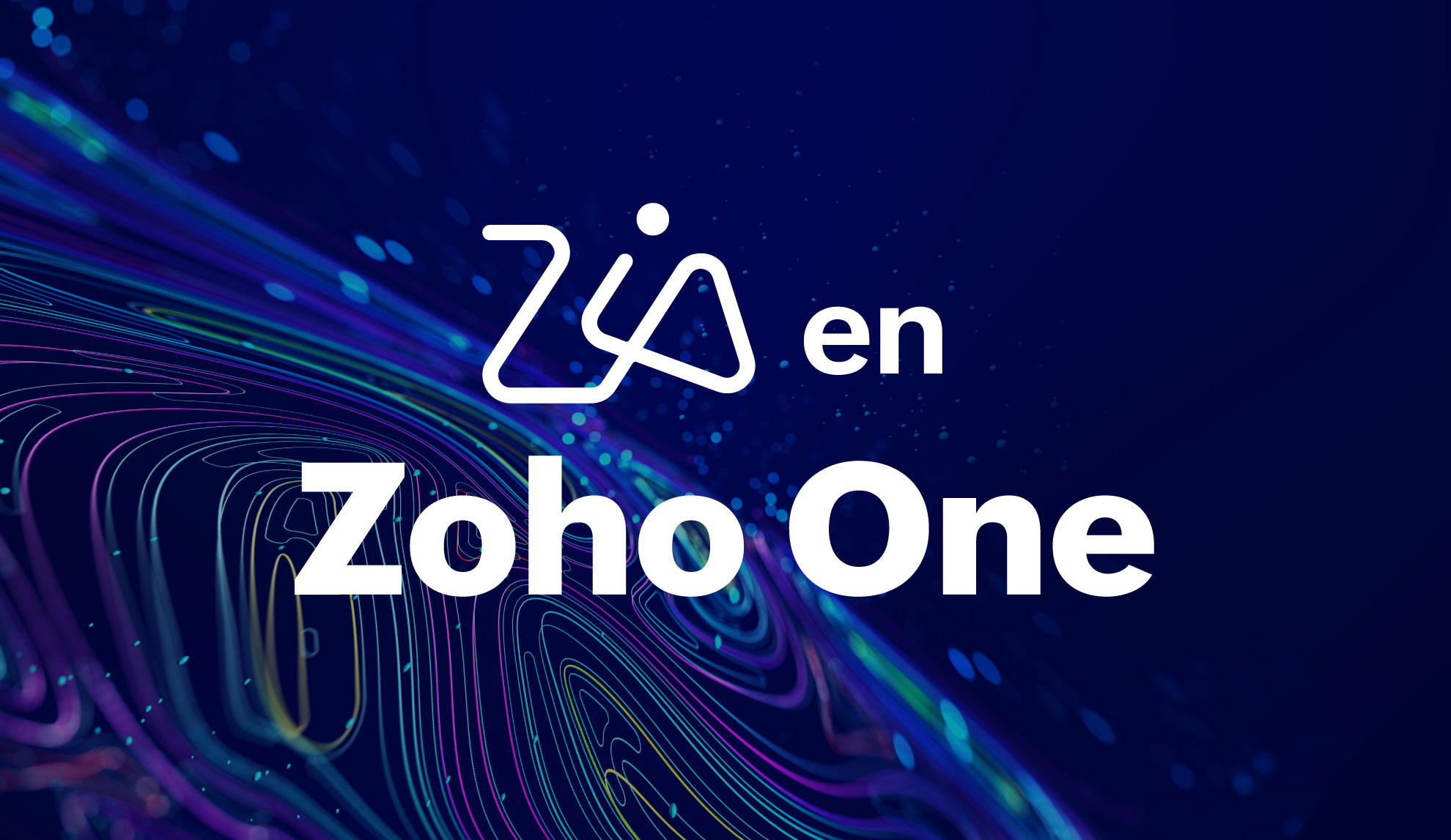 Descubra el poder de la inteligencia artificial en Zoho One