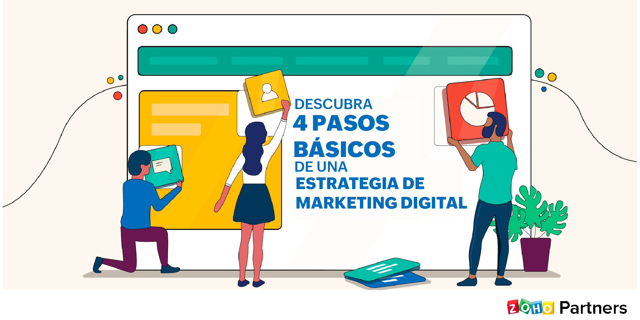 4 pasos básicos de una estrategia de marketing digital