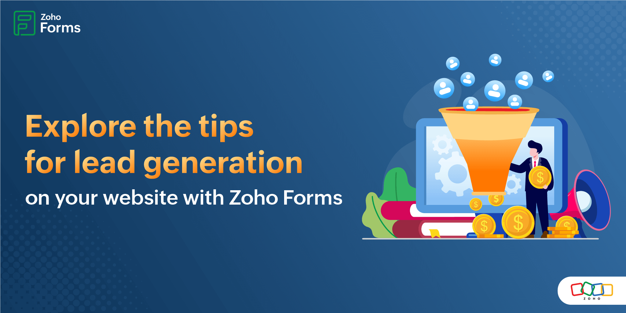 How to improve website lead generation with Zoho Forms